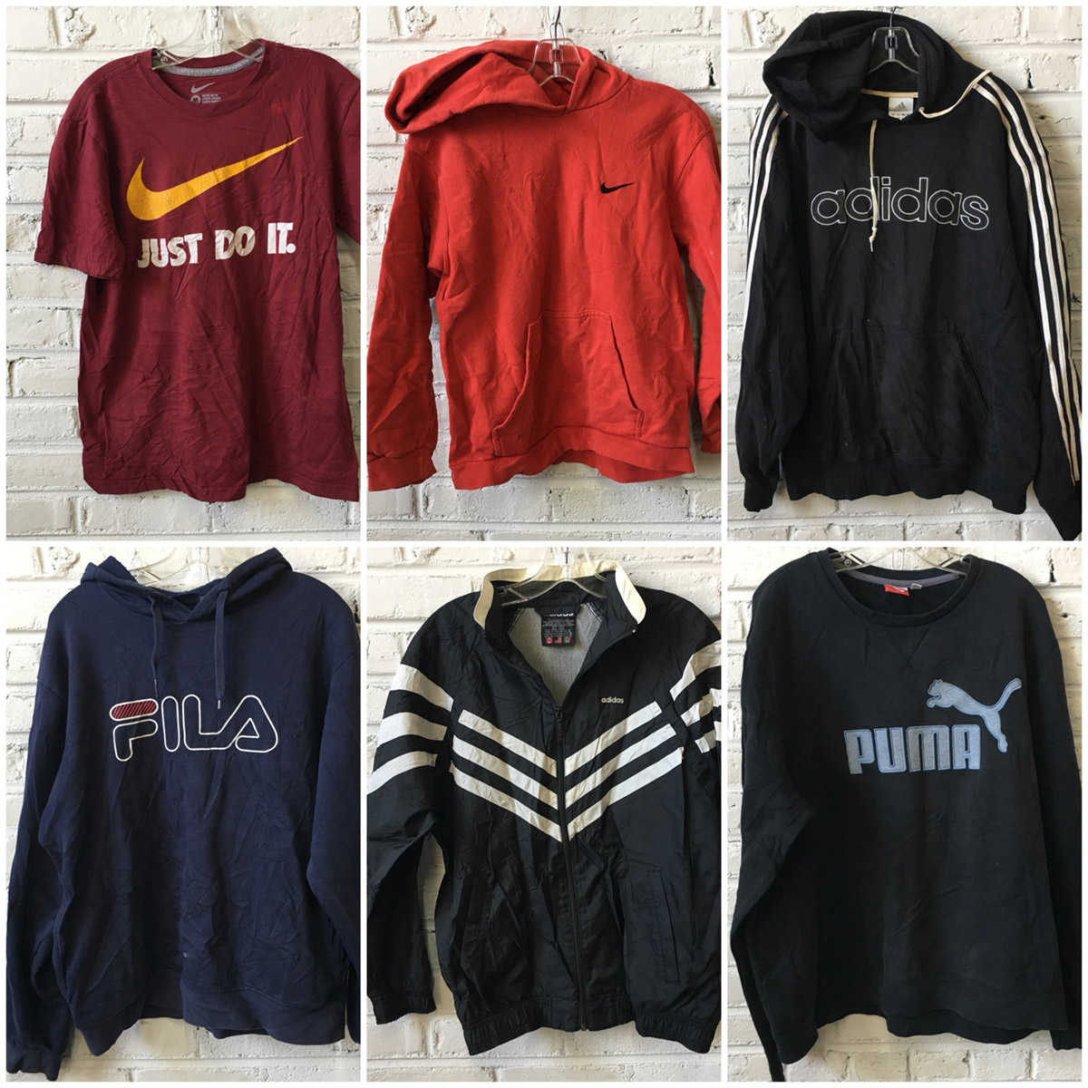 Vintage nike sales and adidas